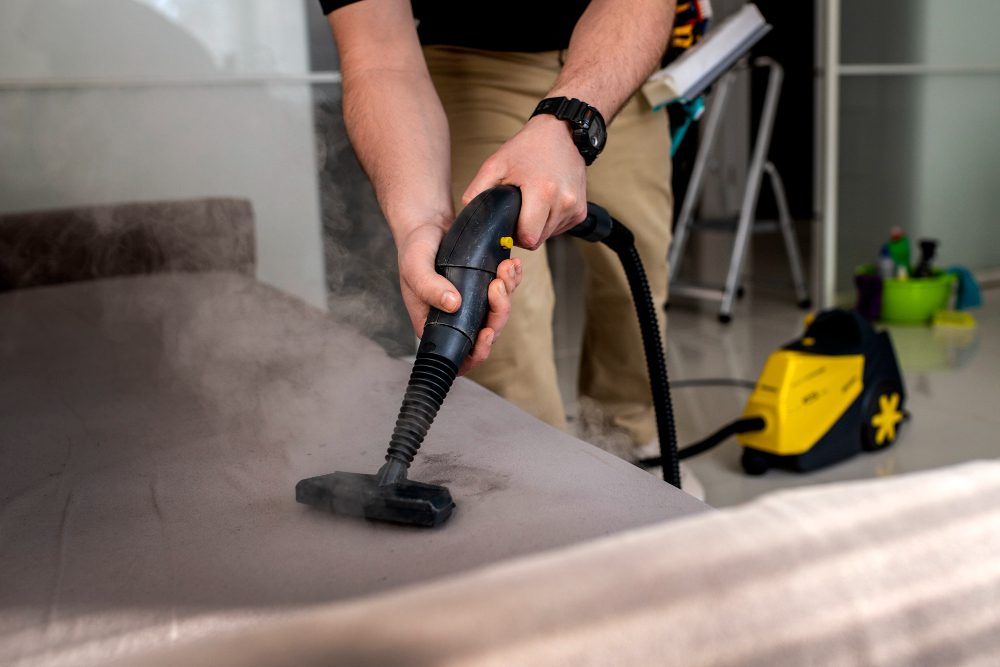 Upholstery-cleaning